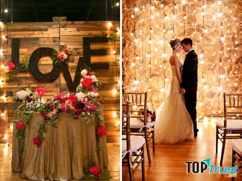 Không gì có thể lãng mạn hơn những ánh đèn sáng lung linh như này cả, đúng không?