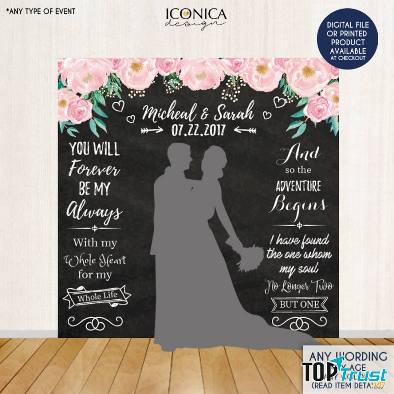 Thêm một gợi ý cho trang trí backdrop trên bảng đen nhé!