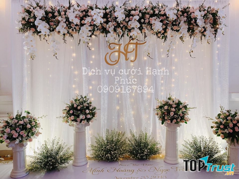 Trang trí cưới hỏi Biên Hòa (Dịch vụ cưới Hạnh Phúc)