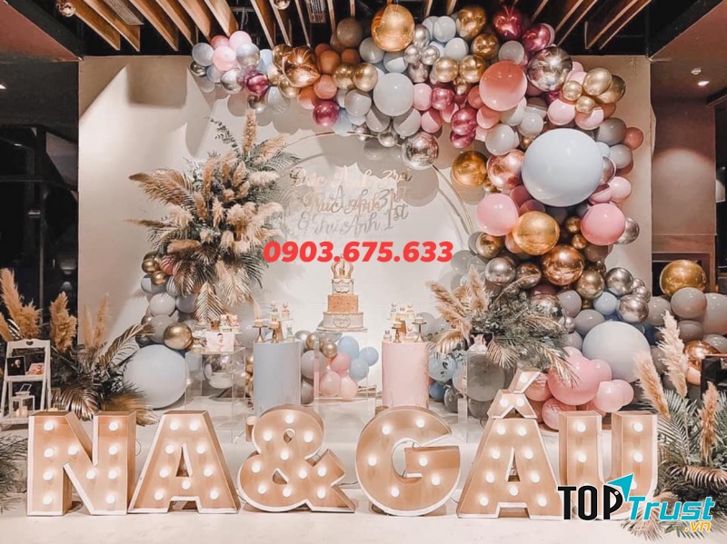 Trang trí sinh nhật Baby - Biên Hoà