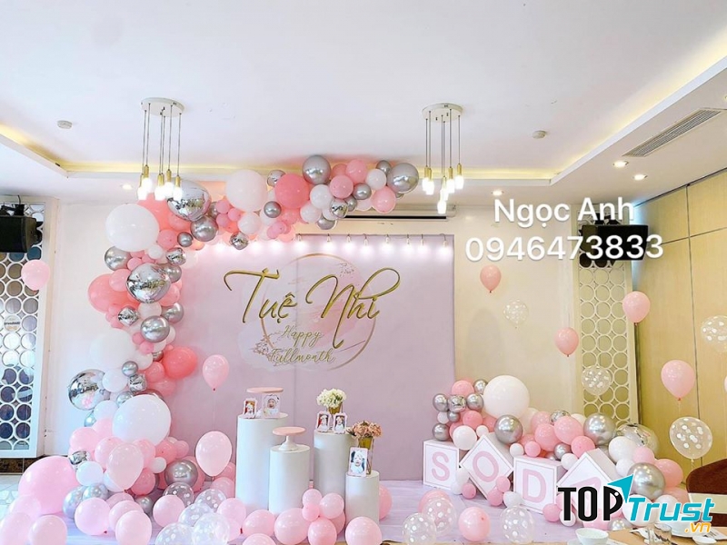 Mẫu trang trí sinh nhật đẹp mắt của cửa hàng