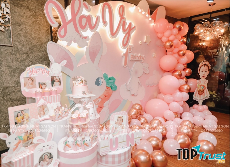 Trang Trí Sinh Nhật Sài Gòn - BB Party