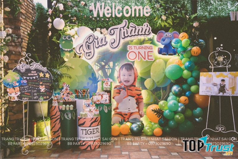 Trang Trí Sinh Nhật Sài Gòn - BB Party