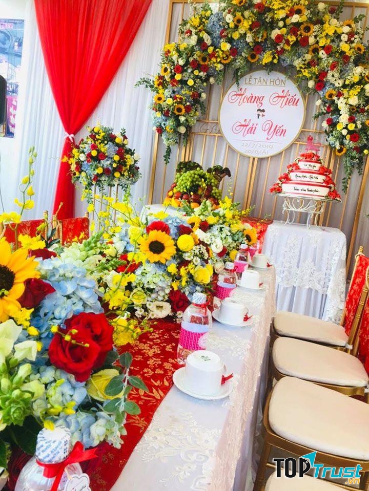 Trang Trí Tiệc Cưới Hỏi Happy