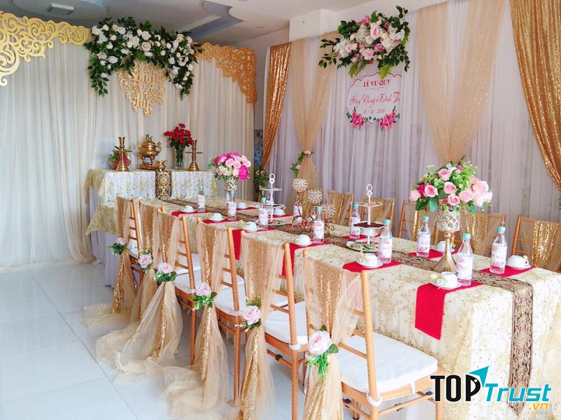 Trang trí tiệc cưới - sinh nhật Biên Hòa giá rẻ