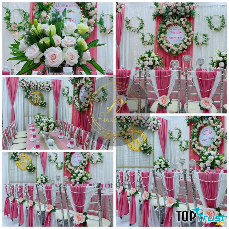 Trang Trí Tiệc Cưới Thanh Duy