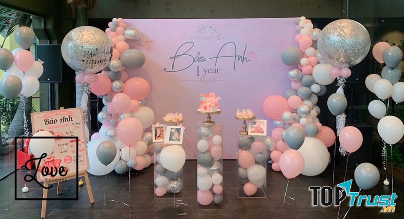 Trang trí tiệc - Như Ý Châu sẽ giúp các bé có một bữa tiệc sinh nhật ấm áp, hoành tráng ngay tại ngôi nhà