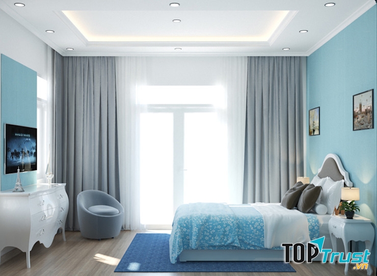 Tránh ánh nắng tiếp xúc với căn phòng