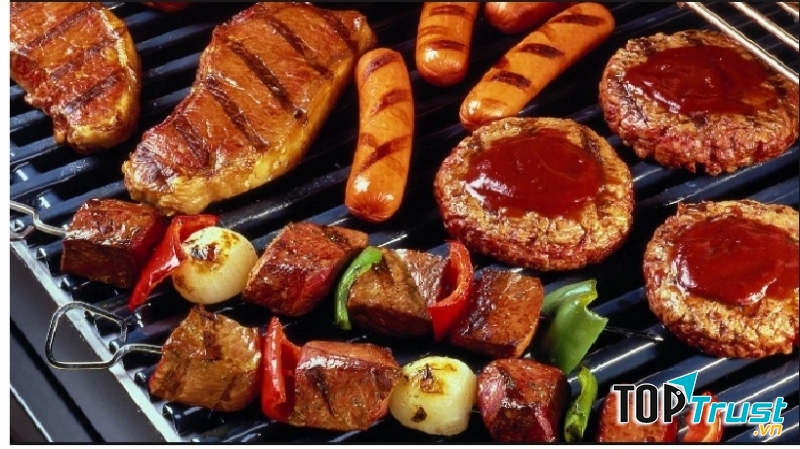 Không nên ăn đồ chiên nướng quá lâu ở nhiệt độ cao