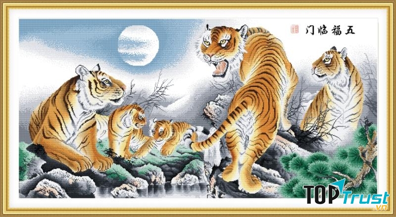 Hổ là biểu tượng sức mạnh và quyền lực