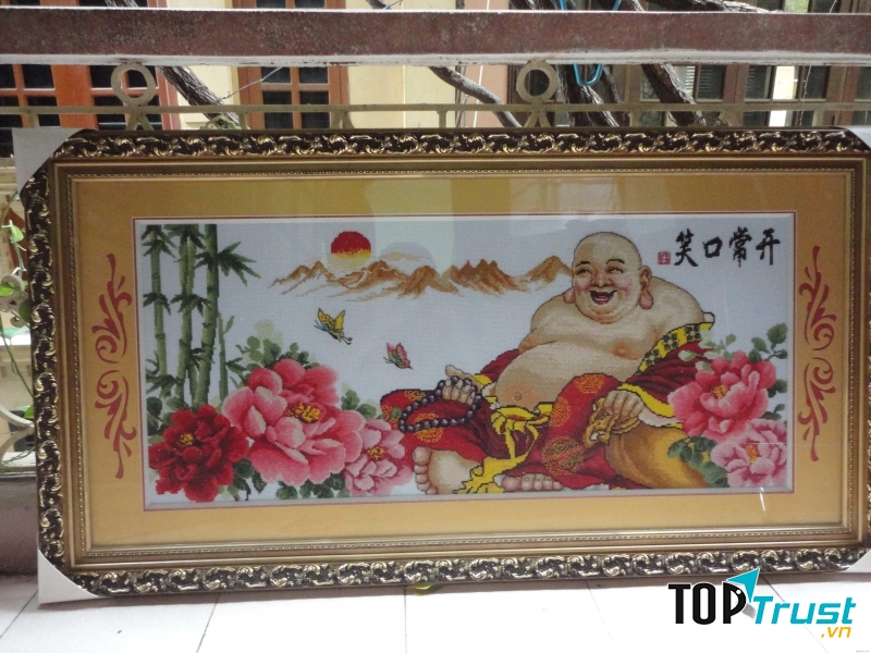 Tranh thêu chữ thập Mai Linh