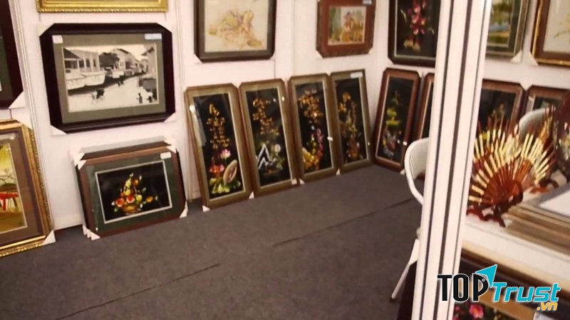 Những bức tranh thêu tay Xuân Nguyên