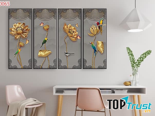 Tranh Treo Tường Hoa Mai