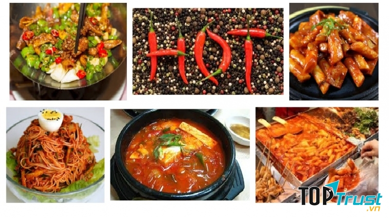 Tránh các món ăn cay, nóng
