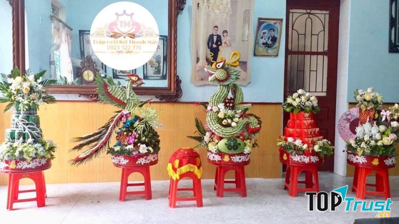 Tráp cưới hỏi Thanh Mây