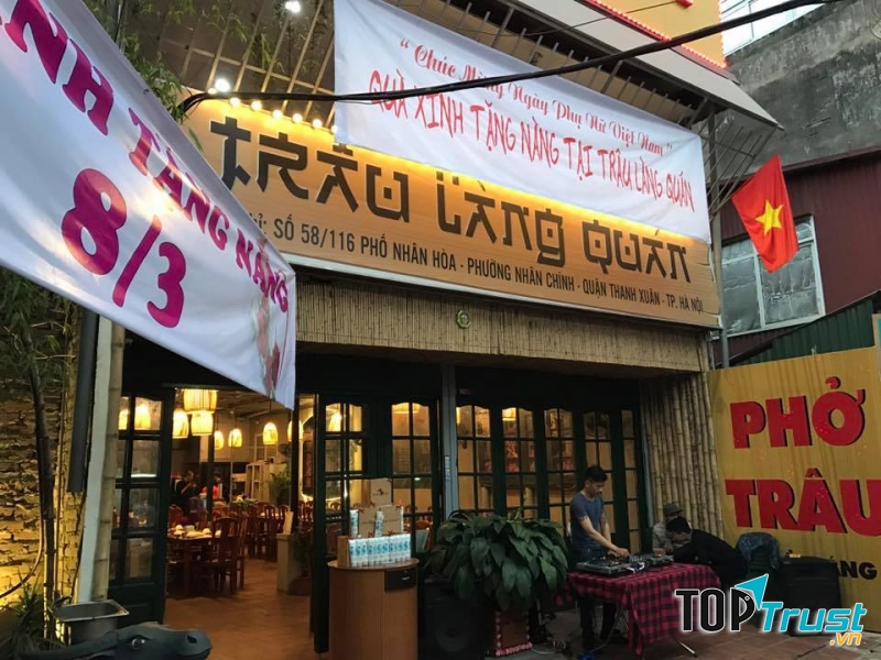 Trâu làng quán