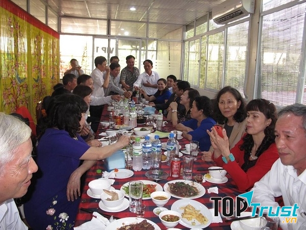 Không gian hoàn toàn thoải mái cho những dịp liên hoan