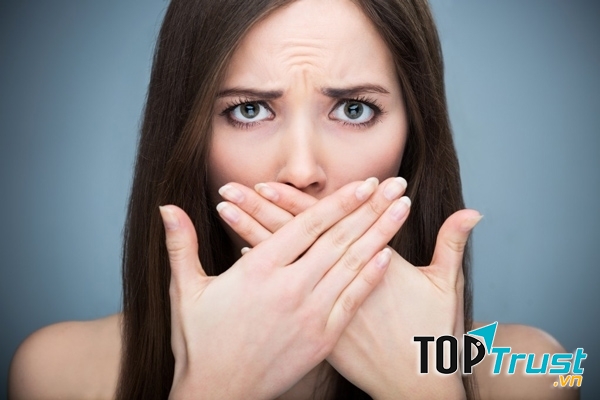 Trị hơi thở có mùi