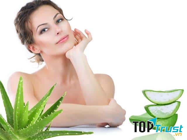Trị mụn bằng nha đam