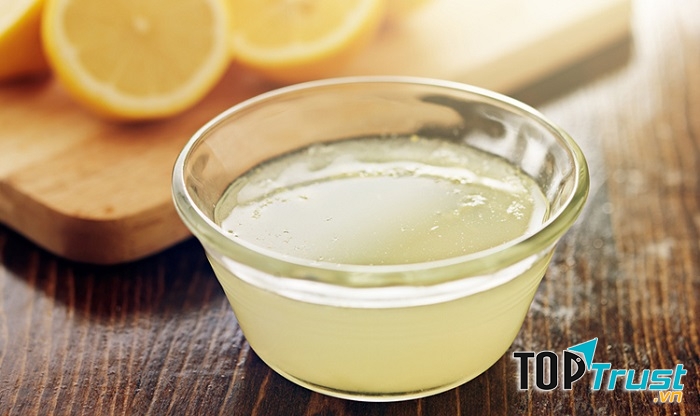Nước cốt chanh trị nhức răng