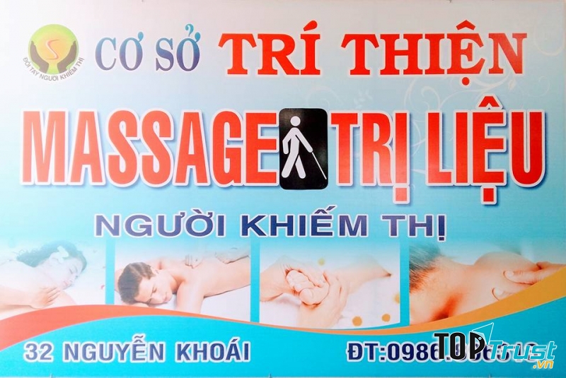 Trí Thiện - Massage Người khiếm thị - Blind Massage