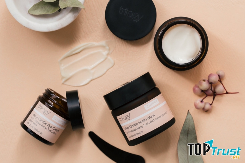 Trilogy Very Gentle Hydra-Mask là mặt nạ dưỡng ẩm cho làn da nhạy cảm.