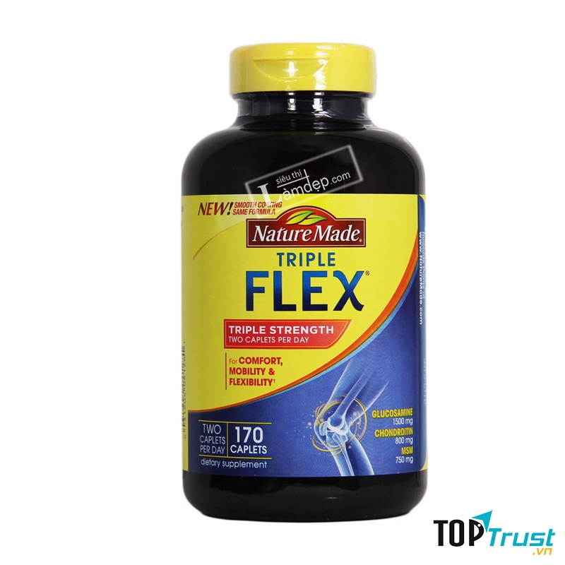 Viên Bổ Khớp Triple Flex Của Nature Made (170 Viên)