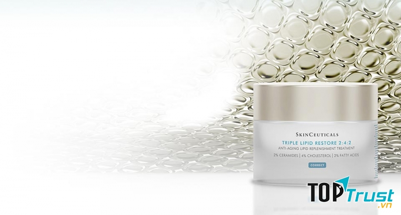 Triple Lipid Restore 2: 4: 2 là kem chống lão hóa có công thức với nồng độ tối đa của lipid: 2% ceramide, 4% cholesterol và 2% axit béo.