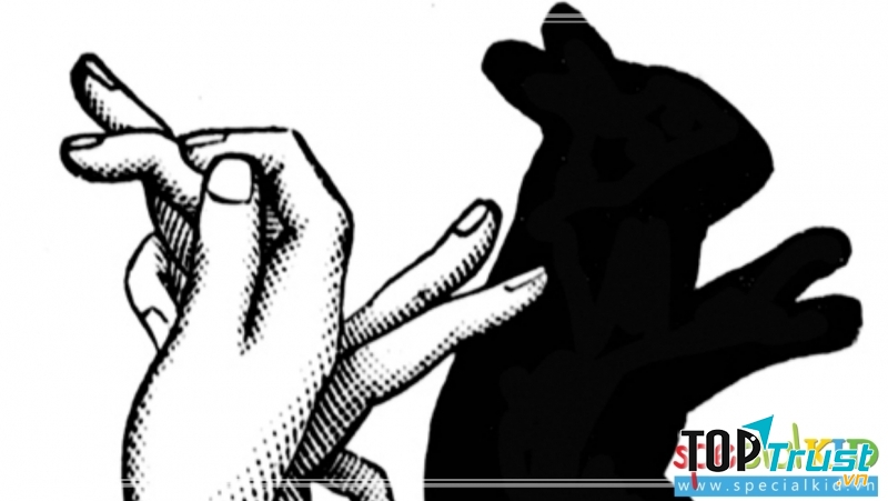 Tạo hình con thỏ bằng tay