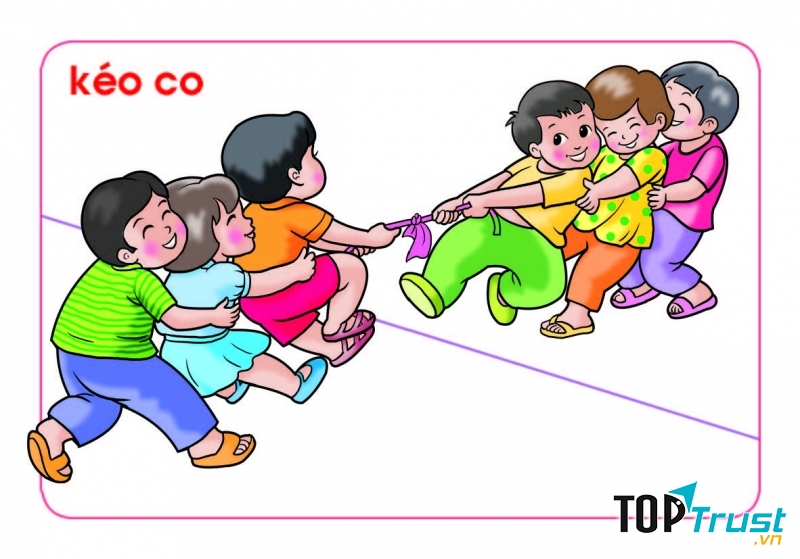 Trò chơi “Kéo co” (Trò chơi dân gian)