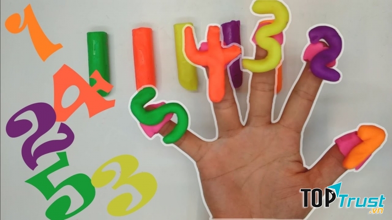 Rối ngón tay với câu chuyện về những con số