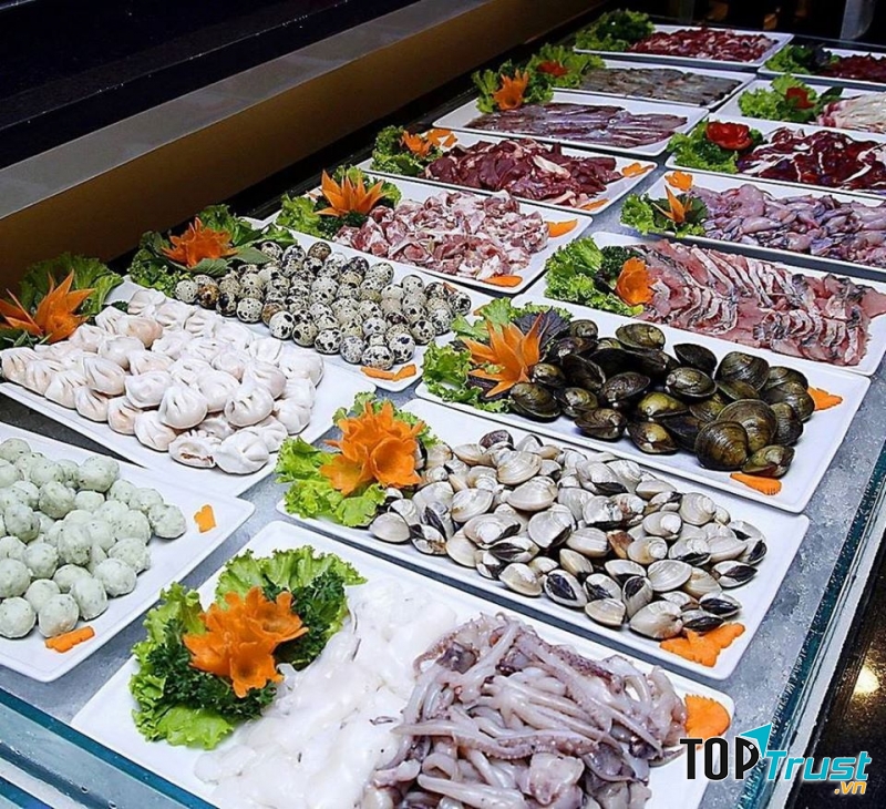 Thực đơn đa dạng