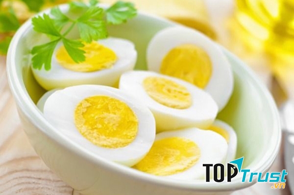 Vitamin trong trứng giúp tăng cường sinh lực phái mạnh