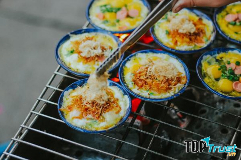 Quán trứng chén nướng Chin Chin