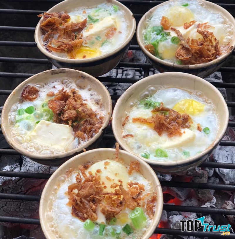 Trứng cút đút phô mai