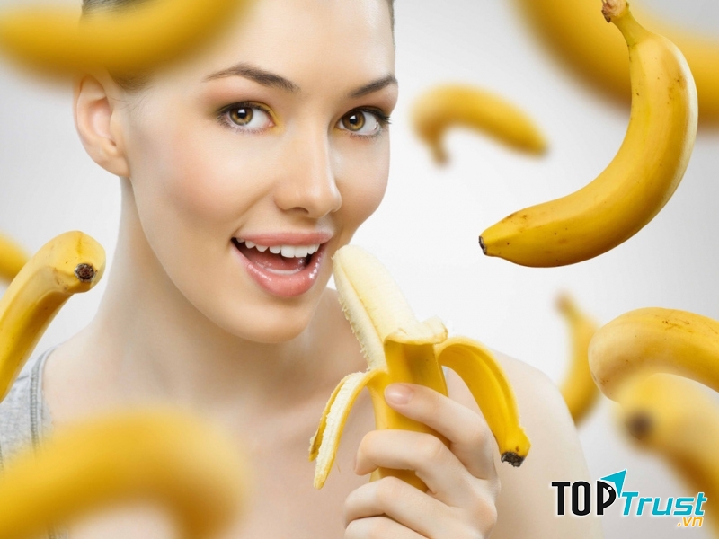 Chuối chứa nhiều đường, tinh bột rất hữu hiệu dễ ăn