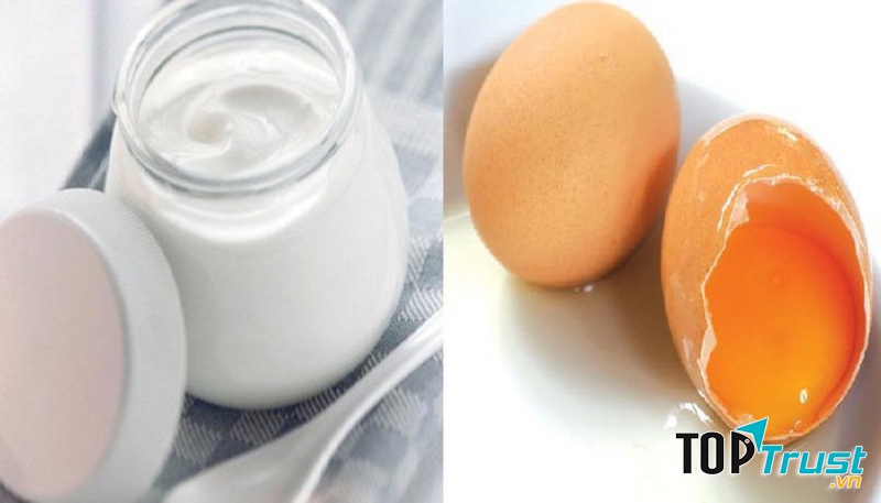 Trứng gà ngăn rụng tóc