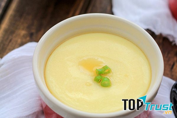 Trứng hấp đậu phụ