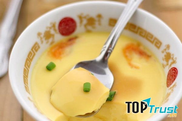 Trứng hấp đậu phụ