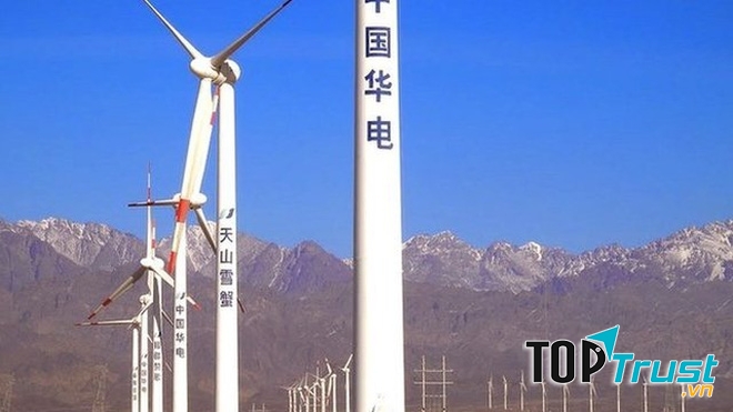 Trung Quốc có hơn 80 nông trang chuyên sản xuất năng lượng gió