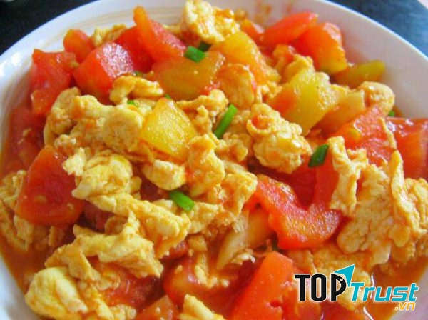 Trứng sốt chua ngọt