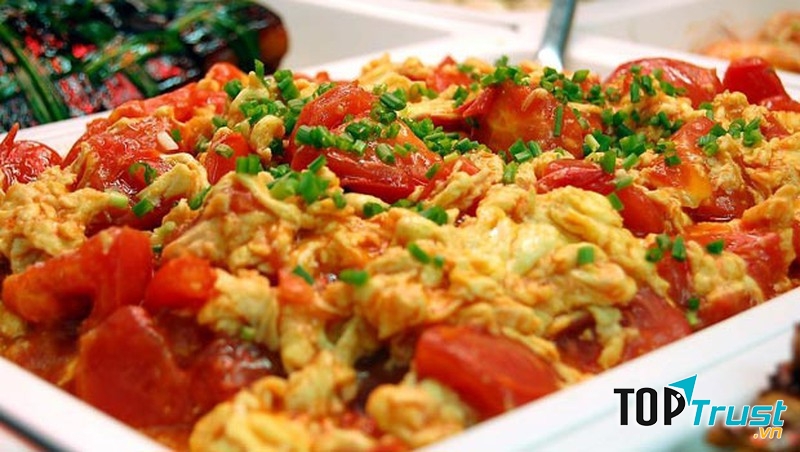 Trứng sốt chua ngọt