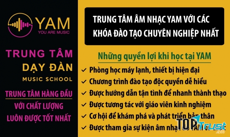 Giới thiệu trung tâm âm nhạc YAM