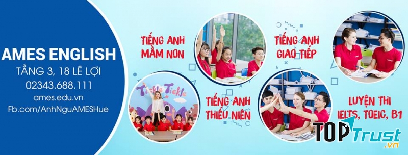 AMES ENGLISH - địa chỉ học tiếng Anh đáng tin cậy