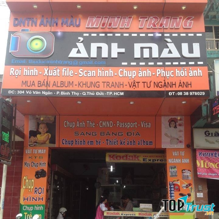 Trung tâm ảnh màu Minh trang