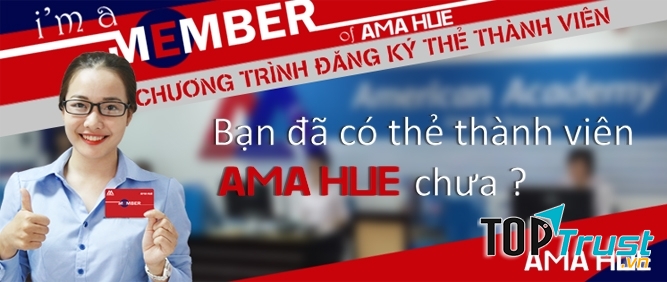 Để nhận thêm nhiều ưu đãi, bạn hãy đăng ký thẻ thành viên AMA HUE