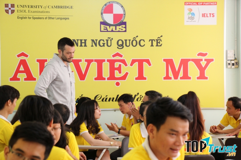 Trung tâm Anh ngữ Âu Việt Mỹ.