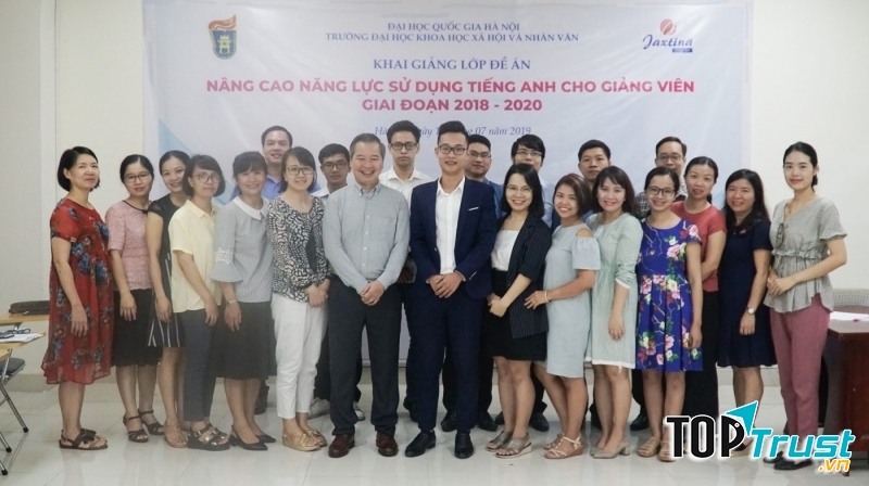 Jaxtina giảng dạy cho các giảng viên là PGS.TS, Tiến Sĩ, Thạc Sĩ tại Đại Học Khoa Học Xã Hội và Nhân Văn