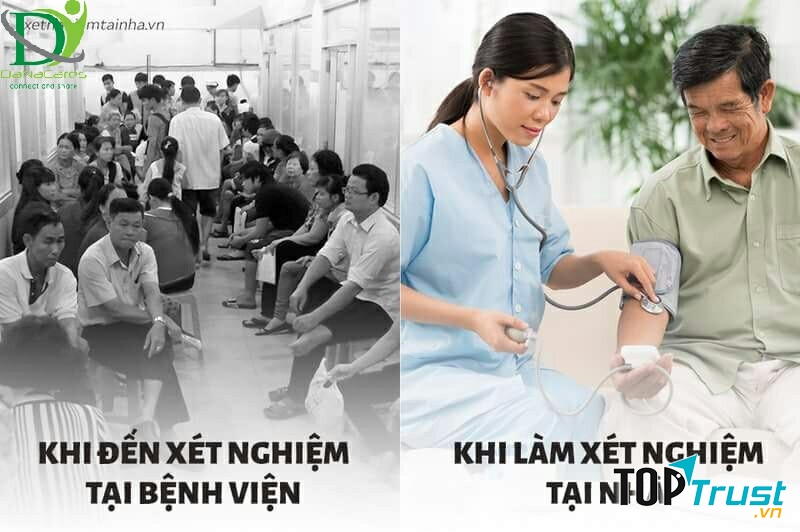 Dịch vụ lấy mẫu xét nghiệm tại nhà này xóa đi những e ngại của người đi xét nghiệm, nhất là người già, trẻ nhỏ hay những người bận rộn.