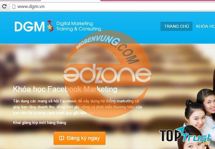 Trung tâm đào tạo marketing online DGM